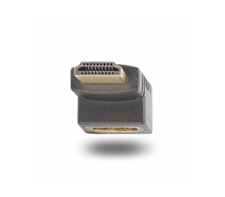 StarTech.com Adaptateur HDMI 2.0 à Angle Droit Vertical, Mâle vers Femelle, Économiseur de Port HDMI Vertical à 90 Degrés, 4K 60