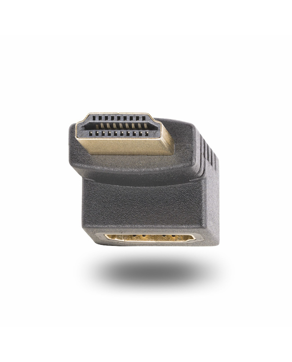 StarTech.com Adaptateur HDMI 2.0 à Angle Droit Vertical, Mâle vers Femelle, Économiseur de Port HDMI Vertical à 90 Degrés, 4K 60