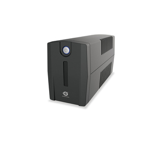 Conceptronic ZEUS01ES alimentation d'énergie non interruptible Interactivité de ligne 0,65 kVA 360 W 2 sortie(s) CA