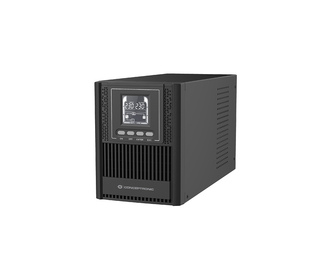 Conceptronic ZEUS52E1K alimentation d'énergie non interruptible Double-conversion (en ligne) 1 kVA 900 W 4 sortie(s) CA