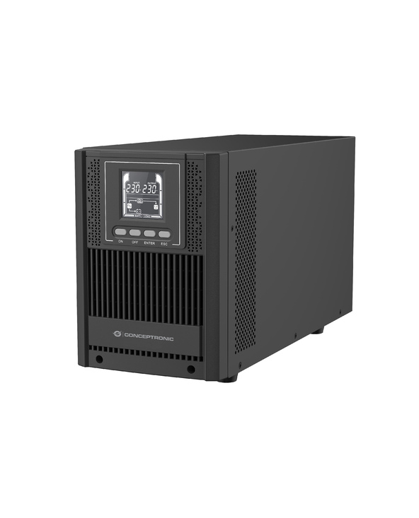 Conceptronic ZEUS52E2K alimentation d'énergie non interruptible Double-conversion (en ligne) 2 kVA 1800 W 6 sortie(s) CA
