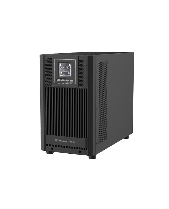 Conceptronic ZEUS52E3K alimentation d'énergie non interruptible Double-conversion (en ligne) 3 kVA 2700 W 5 sortie(s) CA