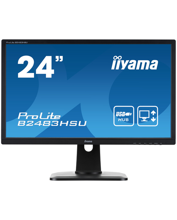 iiyama ProLite B2483HSU-B1DP 24" LED Full HD 1 ms Noir