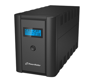 PowerWalker VI 1200 SHL Schuko alimentation d'énergie non interruptible Interactivité de ligne 1,2 kVA 600 W 4 sortie(s) CA