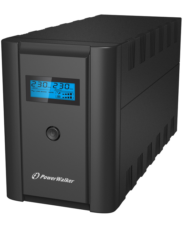 PowerWalker VI 1200 SHL Schuko alimentation d'énergie non interruptible Interactivité de ligne 1,2 kVA 600 W 4 sortie(s) CA