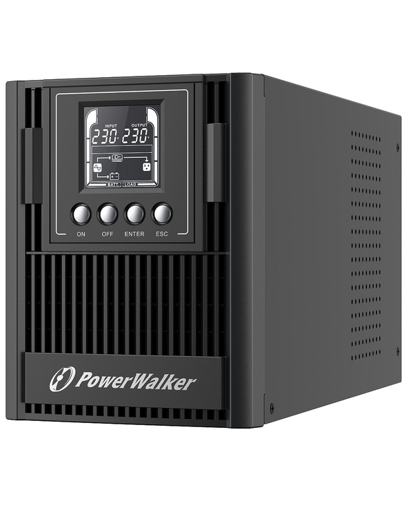 PowerWalker VFI 1000 AT alimentation d'énergie non interruptible Double-conversion (en ligne) 1 kVA 900 W 3 sortie(s) CA