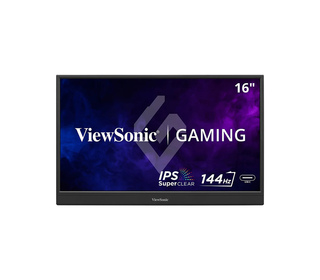 Viewsonic VX1654 téléviseur et moniteur portables Moniteur portable Noir 39,6 cm (15.6") LED 1920 x 1080 pixels