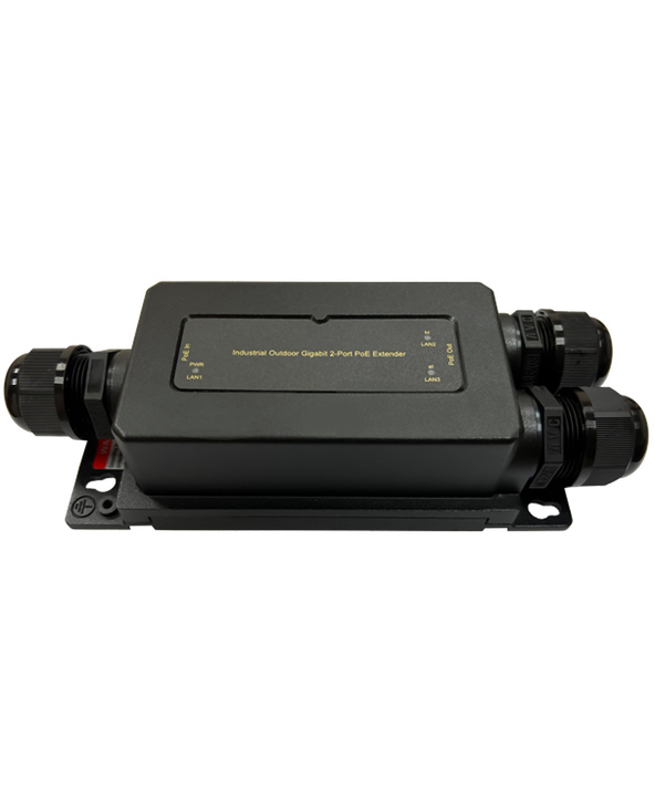 LevelOne POR-1322 prolongateur réseau Répéteur réseau Noir