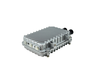 LevelOne POR-1100 prolongateur réseau Répéteur réseau Argent