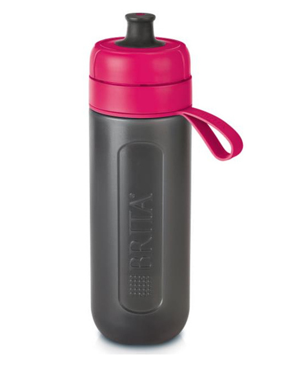 Brita 072230 filtre à eau Bouteille d'eau filtrante 0,6 L Noir, Rouge