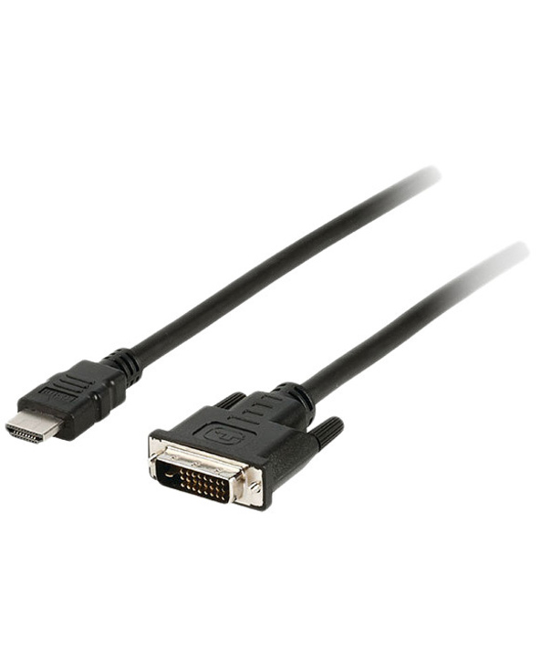 DLH CABLE HDMI MALE - DVI-D MALE 1.8M NOIR