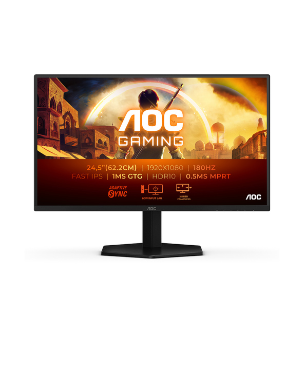 AOC G4 25G42E 24.5" LED Full HD 1 ms Noir, Rouge