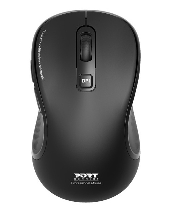 Port Designs 910010 souris Universel Ambidextre RF sans fil + Bluetooth Optique 2400 DPI
