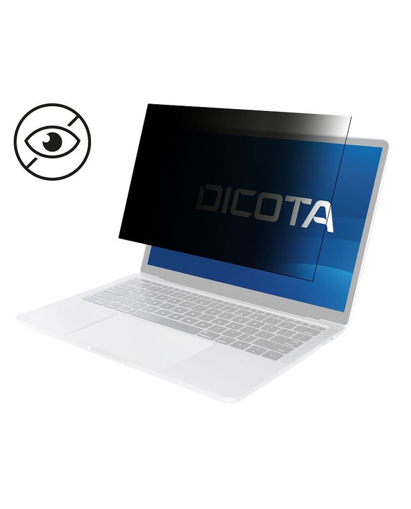 DICOTA Privacy Filter 4-way side-mounted 34,3 cm (13.5") Moniteur/ordinateur portable Filtre de confidentialité sans bords pour 