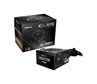 Asrock CL-550B Challenger unité d'alimentation d'énergie 550 W 20+4 pin ATX ATX Noir