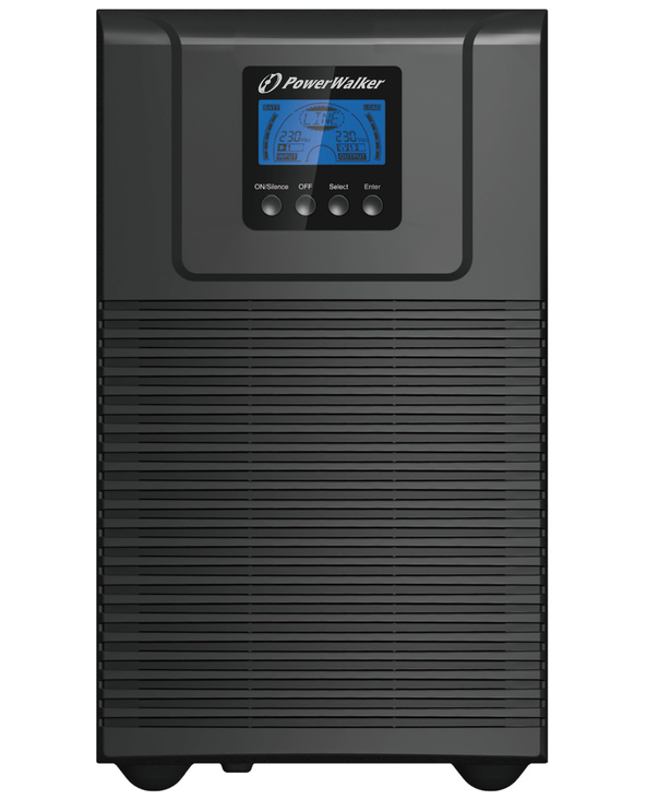 PowerWalker VFI 3000 TG alimentation d'énergie non interruptible Double-conversion (en ligne) 3 kVA 2700 W 5 sortie(s) CA