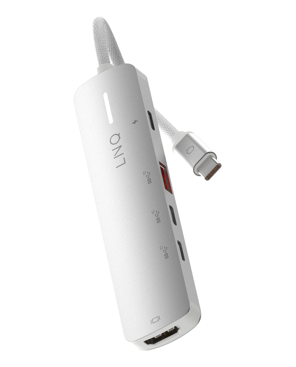 LINQ byELEMENTS 5in1 Pro USB-C 10Gbps Multiport Hub with 4K HDMI