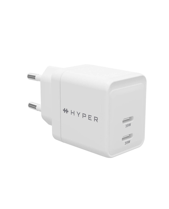 HYPER HJG35EU chargeur d'appareils mobiles Écouteurs, Casque, Smartphone, Montre Blanc Secteur Charge rapide Intérieure
