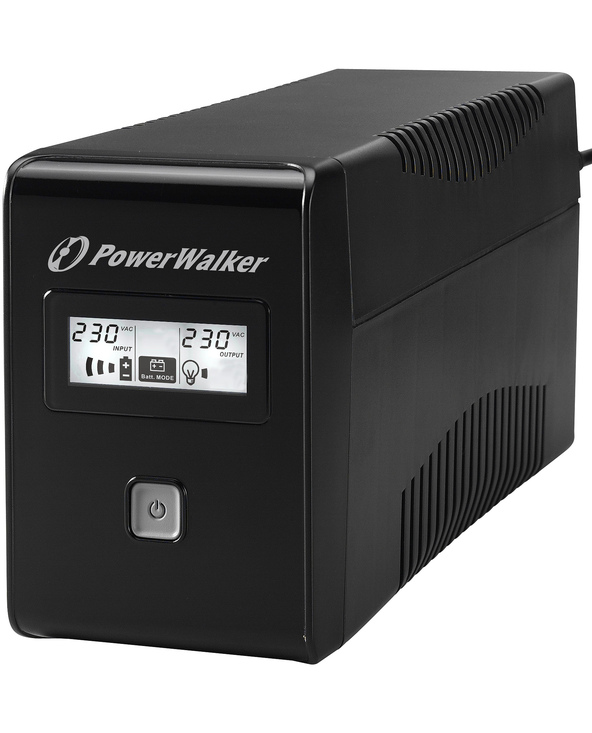 PowerWalker VI 850 LCD alimentation d'énergie non interruptible Interactivité de ligne 0,85 kVA 480 W