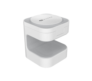 Targus HJ3320WHGL chargeur d'appareils mobiles Écouteurs, Smartphone, Smartwatch Blanc USB Recharge sans fil Charge rapide Intér