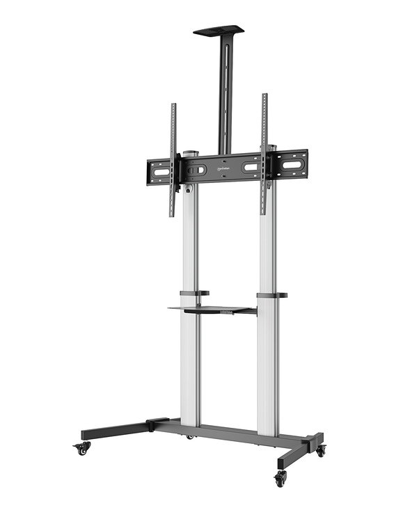 Manhattan 462563 support pour téléviseur 2,54 m (100") Noir, Argent
