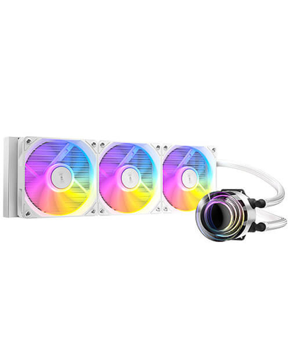 Antec Vortex Lum 360 White ARGB Processeur Kit de refroidissement du liquide 12 cm Blanc