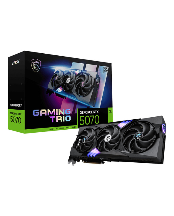 MSI GAMING GeForce RTX 5070 12G TRIO OC NVIDIA 12 Go GDDR7