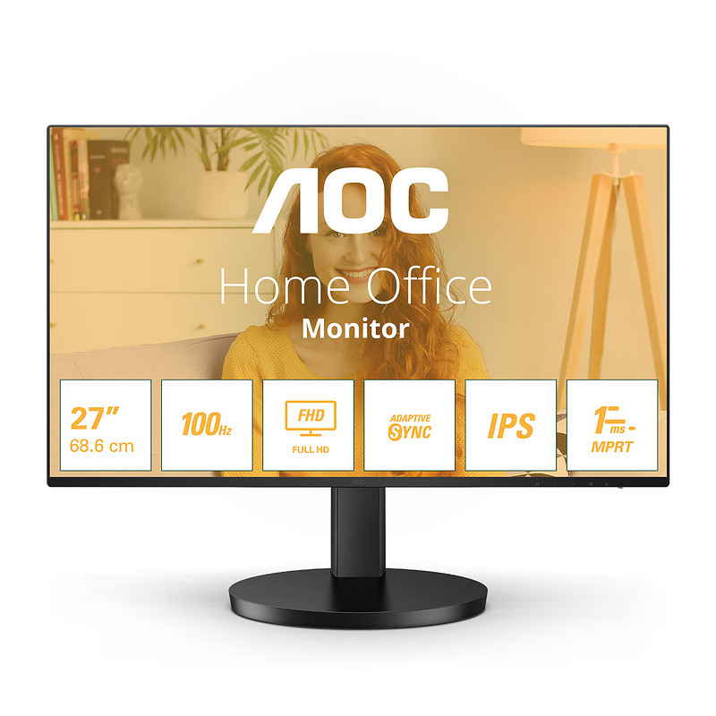 AOC B3 27B3HA2 27" LED Full HD 1 ms Noir