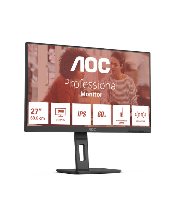 AOC E3 U27E3UF 27" LED 4K Ultra HD 4 ms Noir