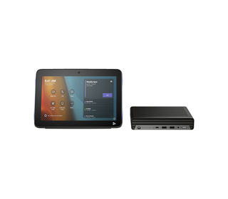 POLY Kit de base Studio G9 Plus pour Mini-PC IP HP Microsoft Teams avec TC10