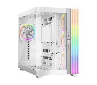 be quiet! Light Base 900 FX Blanc | Boîtier PC ARGB vitré, Mini ITX / Micro ATX / ATX / E-ATX / XL-ATX, 4 ventilateurs Light Win