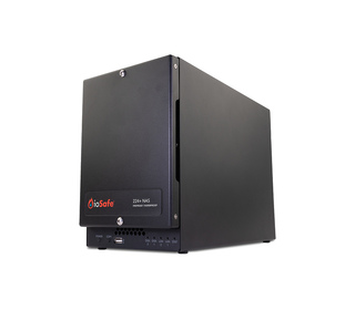 ioSafe 224+ NAS Bureau Intel Celeron J4125 2 Go DDR4 0 To HDD DSM Noir