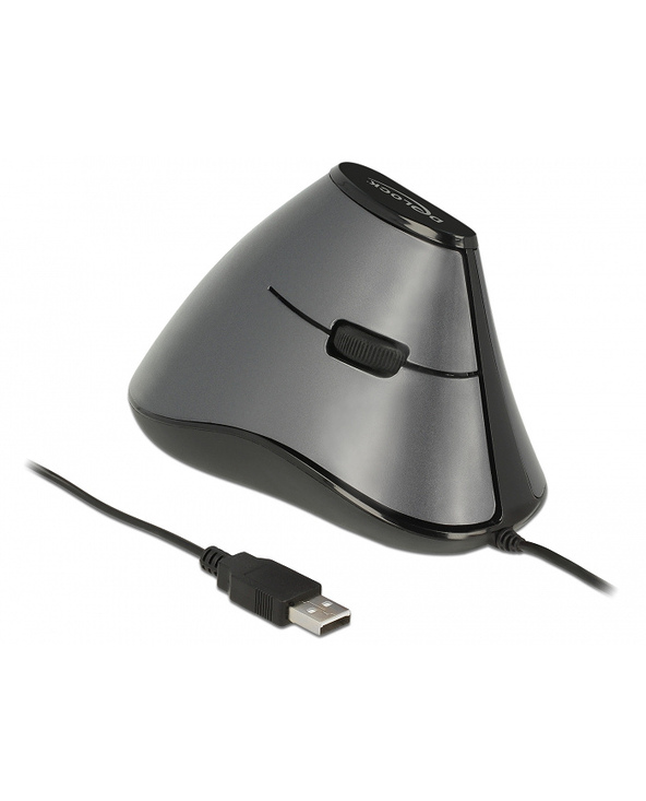 DeLOCK 12527 souris Bureau Droitier USB Type-A Optique 800 DPI