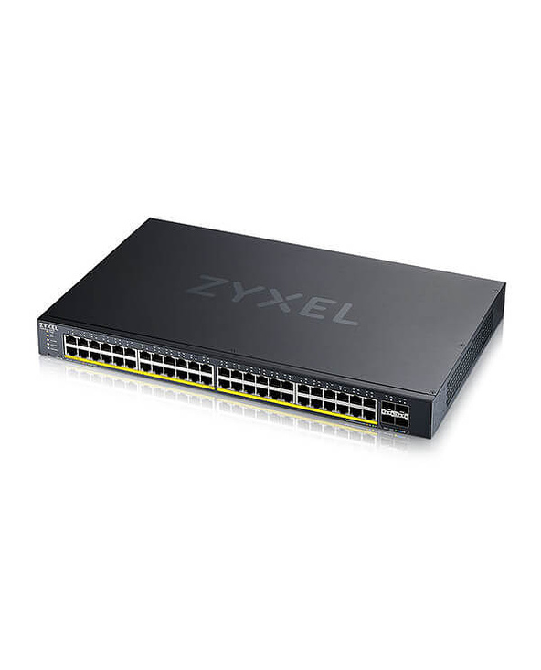 Zyxel XGS1935-52HP Géré L2/L3 Gigabit Ethernet (10/100/1000) Connexion Ethernet, supportant l'alimentation via ce port (PoE)