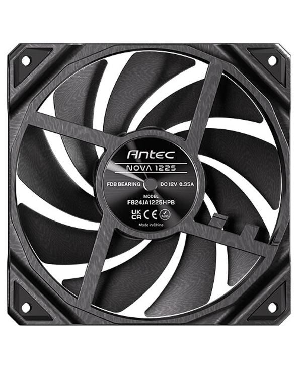 Antec Nova Boitier PC Ventilateur 12 cm Noir 1 pièce(s)