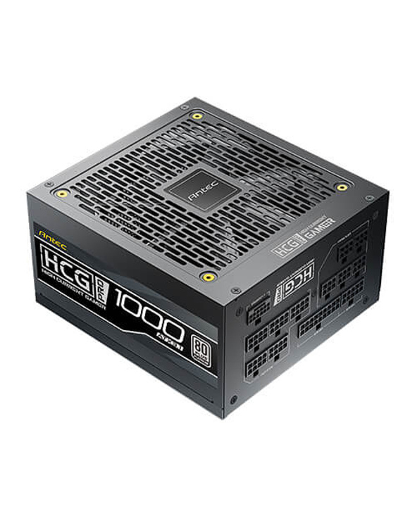 Antec HIGH CURRENT GAMER HCG1000 PRO Platinum ATX 3.1 unité d'alimentation d'énergie 1000 W 20+4 pin ATX Noir