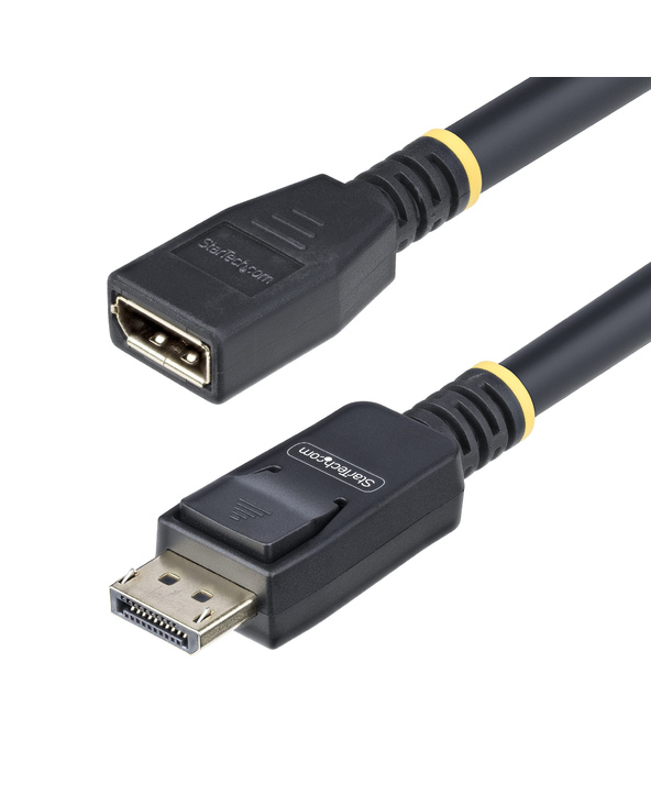 StarTech.com Câble d'Extension DisplayPort 1.4 de 3m, Câble d'Économie de Port DP 1.4, 8K 60Hz, Cordon Adaptateur d'Extension DP