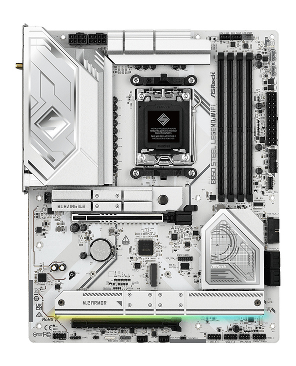 Asrock B850 Steel Legend WiFi AMD B850 Emplacement AM5 ATX