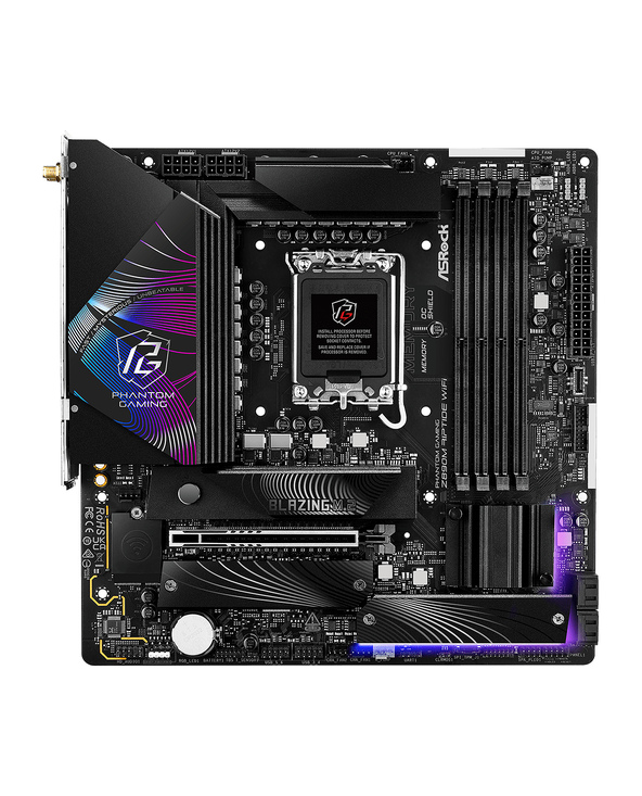 Asrock Phantom Gaming Z890M Riptide WiFi Intel Z890 LGA 1851 (Socket V1) micro ATX