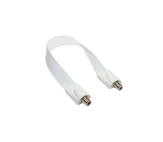 Alcasa SAT F 32cm câble coaxial 32 m Blanc