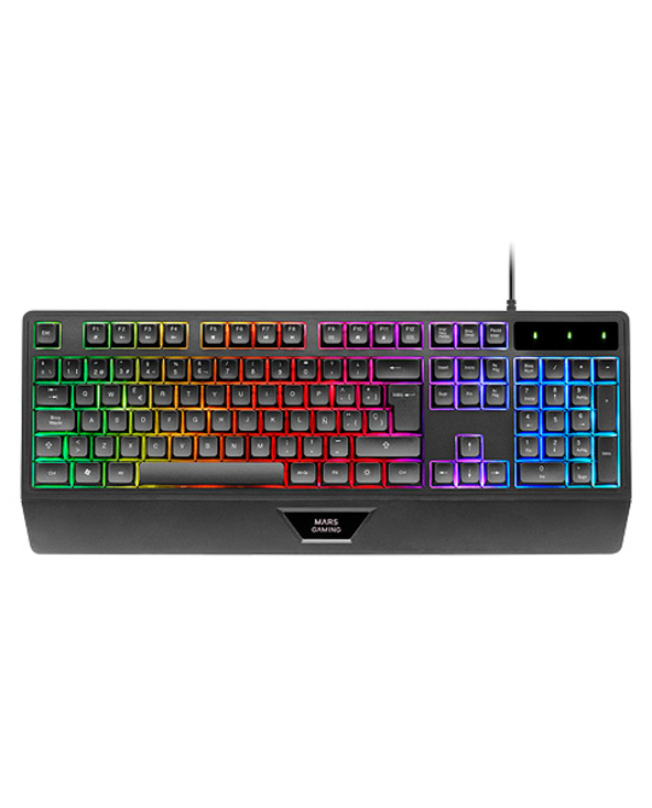 Mars Gaming MK124 clavier Jouer USB Français Noir
