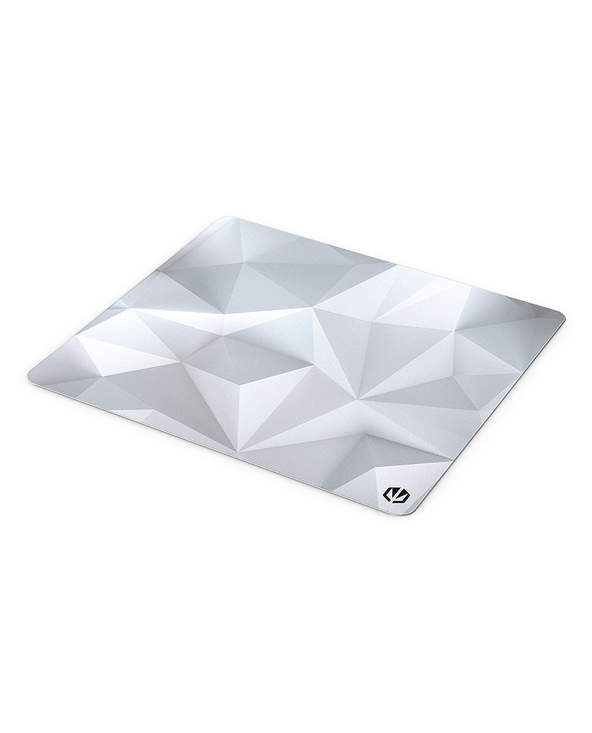 ENDORFY Crystal Onyx White L Tapis de souris de jeu Noir, Blanc