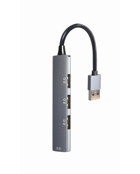 Gembird UHB-U3P1U2P3-02 hub & concentrateur Gris