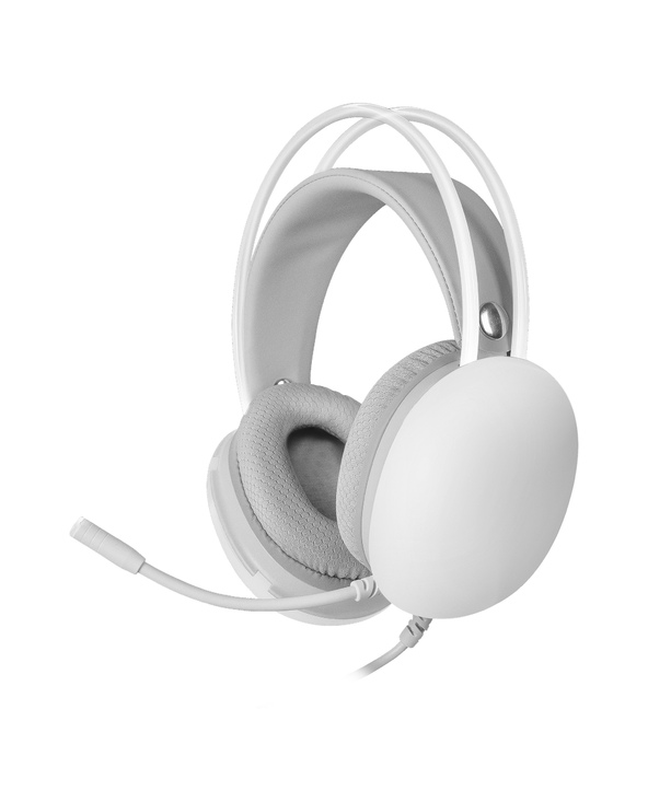 Mars Gaming MHGLOW écouteur/casque Avec fil Arceau Jouer USB Type-A Blanc