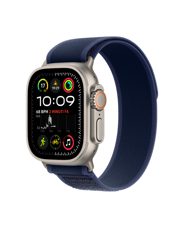 Apple Watch Ultra 2 OLED 49 mm Numérique 410 x 502 pixels Écran tactile 4G Titane GPS (satellite)