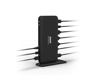 Port Designs 901910-EU station d'accueil Avec fil USB 3.2 Gen 1 (3.1 Gen 1) Type-C Noir