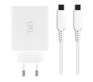 T'nB CHNBTINY65 chargeur d'appareils mobiles Ordinateur portable, Smartphone, Tablette Blanc Secteur Charge rapide Intérieure