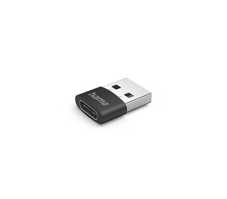 Hama 00201532 changeur de genre de câble USB C USB A Noir