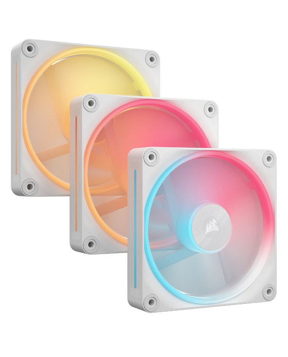 Corsair iCUE LINK LX120-R RGB Boitier PC Ventilateur 12 cm Blanc 3 pièce(s)