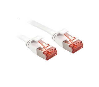 Lindy RJ45 Cat.6 U/FTP 3m câble de réseau Blanc Cat6 U/FTP (STP)